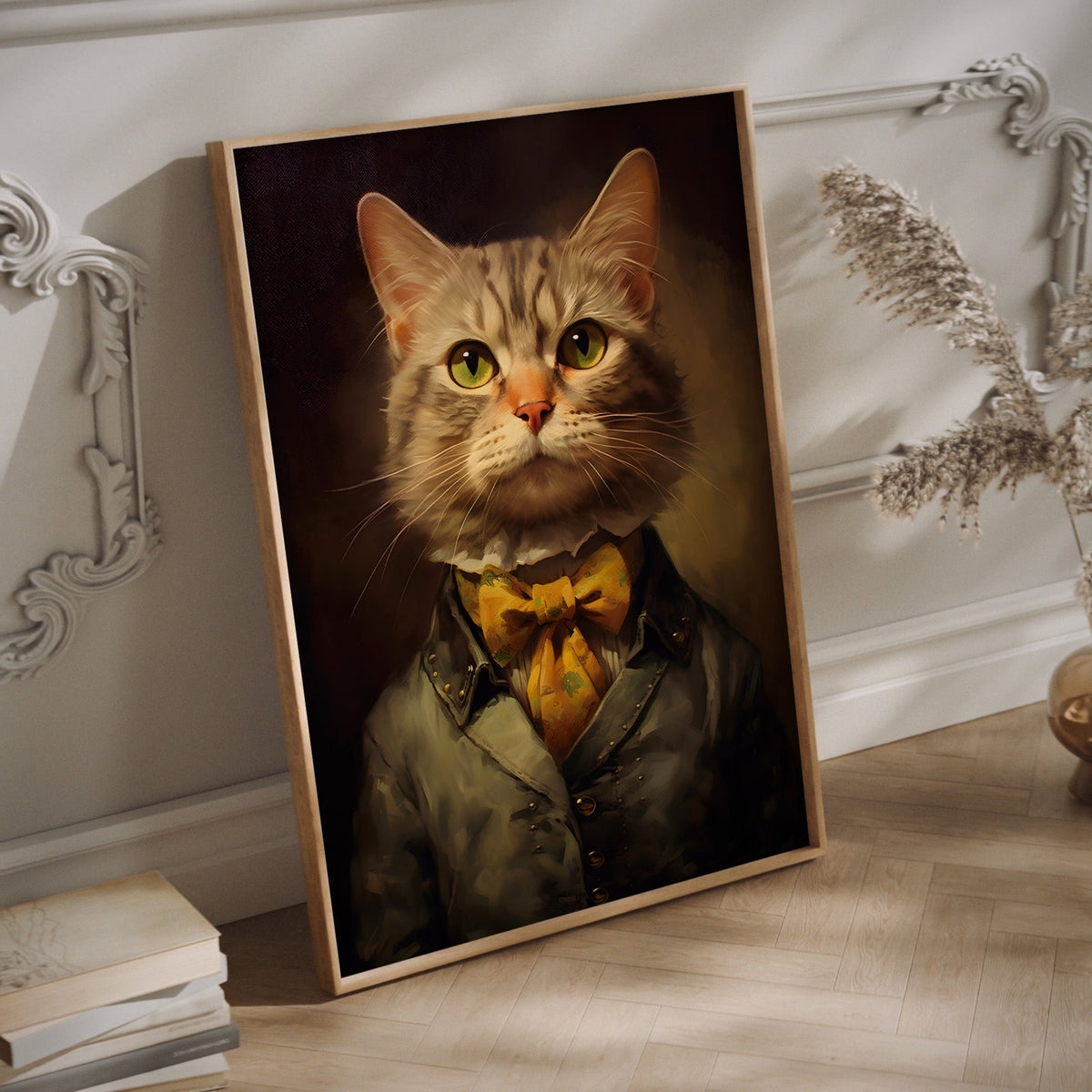 The Lady Cat – cat art print (2)