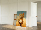 Dreamscape Cat as a large canvas on the wall