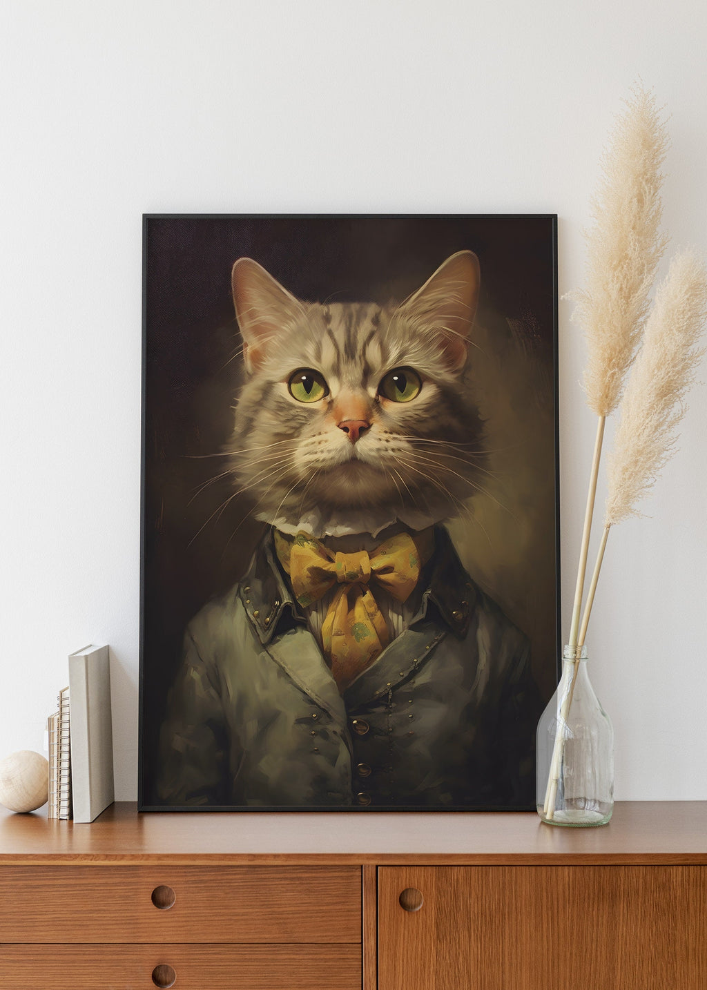 The Lady Cat – cat art print (3)
