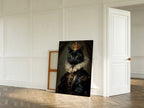 His Majesty the Black Cat – cat art print (3)