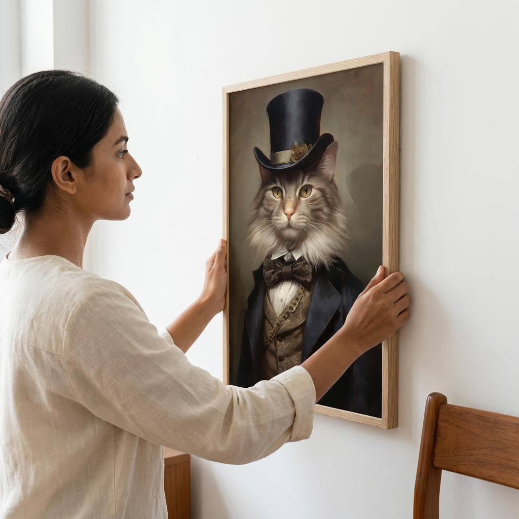 The Gentleman Cat styled in a room setting (3)