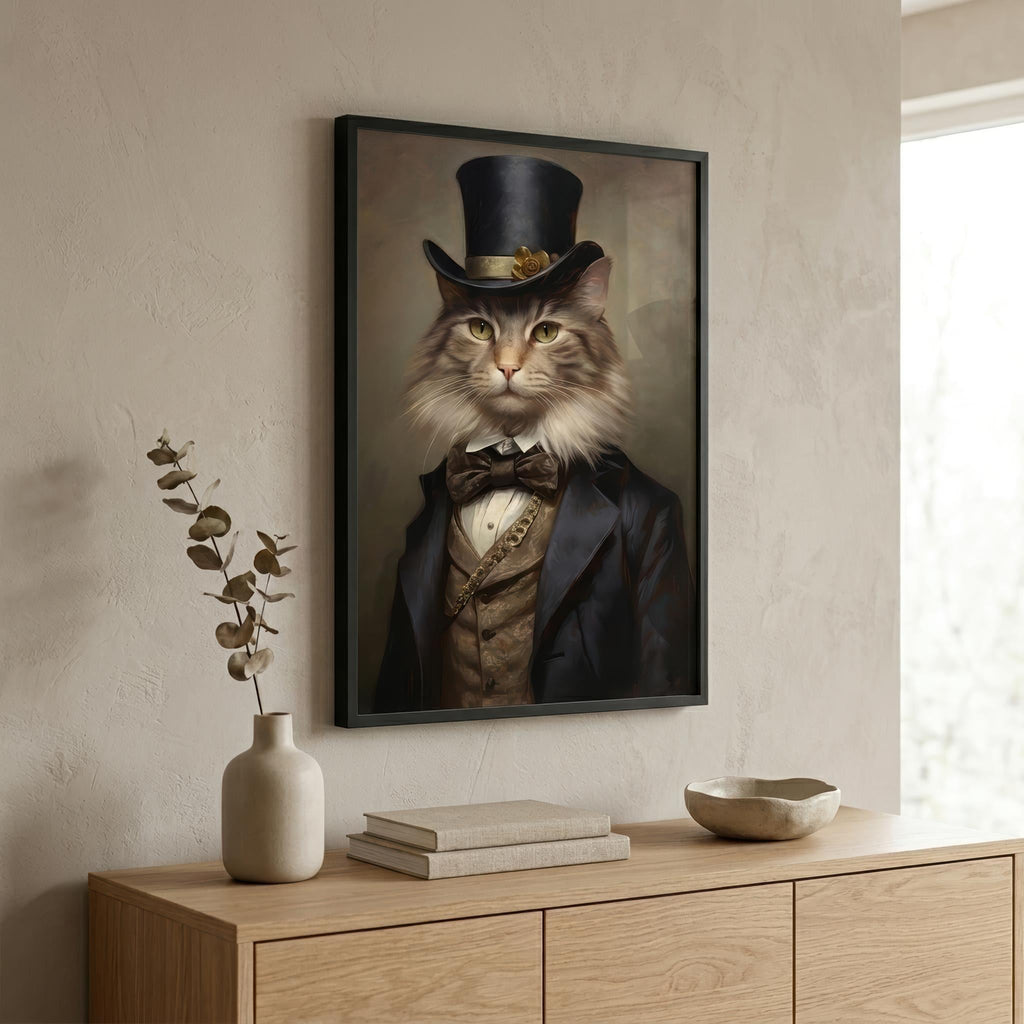 The Gentleman Cat styled in a room setting (4)